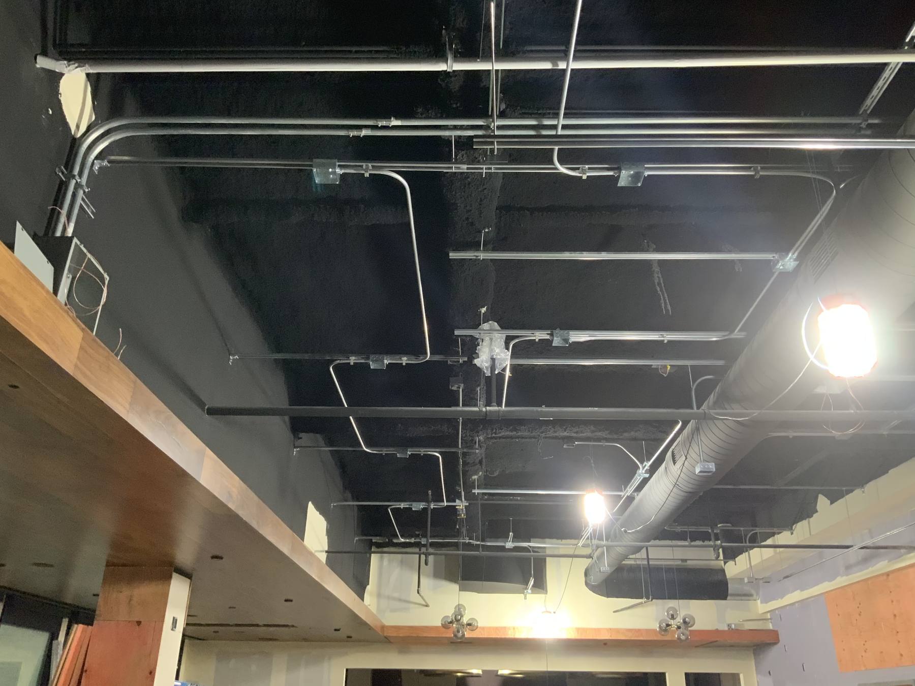 STK Oak Brook fire alarm and conduit installation